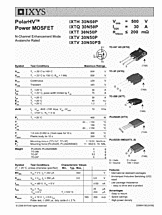 DataSheet IXTV30N50PS pdf